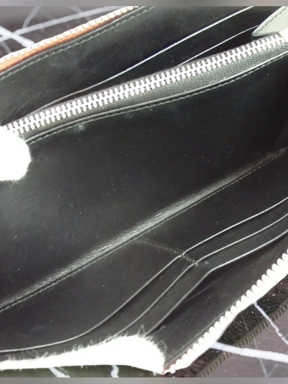 Loewe Anagram Leather Zip Around Wallet 🤩🧡